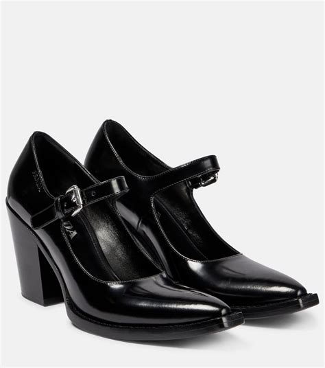 prada mary janes|mary janes with small heel.